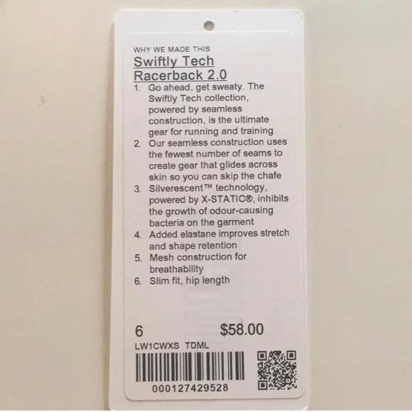 2 Lululemon Swiftly Tech Racerbacks, one New - Picture 4 of 10